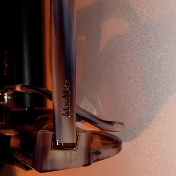 MaxMara Tortoise Shell Sunglasses with Pink Lenses - Picture 2 of 4